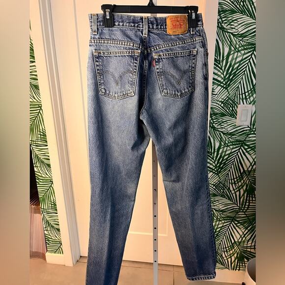 Levi’s Vintage Womens 550 Relaxed Tapered Fit Jeans Size 10 - Picture 6 of 11